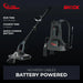 The MotorScrubber Shock Floor Scrubbing machine runs on batter power.