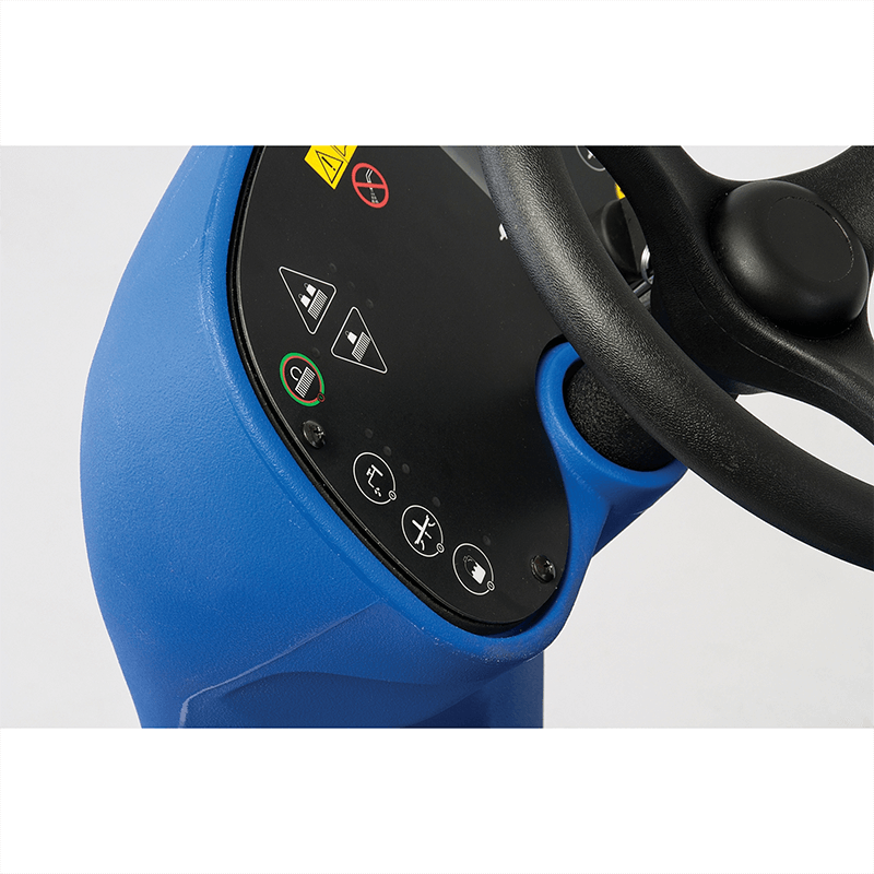 Clarke Cordless Ride-On Orbital Floor Scrubber - Advanced cleaning solution with a 34-inch orbital brush and chemical mixing system, designed for efficient commercial floor maintenance.