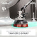 Save water and chemicals with targeted spray from MotorScrubber.