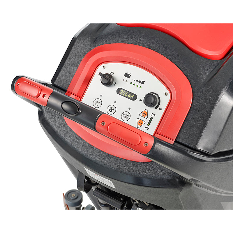 Viper AS5160TO-TPPL AS5160TO 20" AGM Cordless Walk Behind Orbital Floor Scrubber with Traction Drive - 16 Gallon