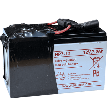 MotorScrubber batteries and charges