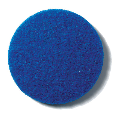 Motor Scrubber MS1068 Heavy-Duty Scrubbing Pads - Blue - 10 Pack