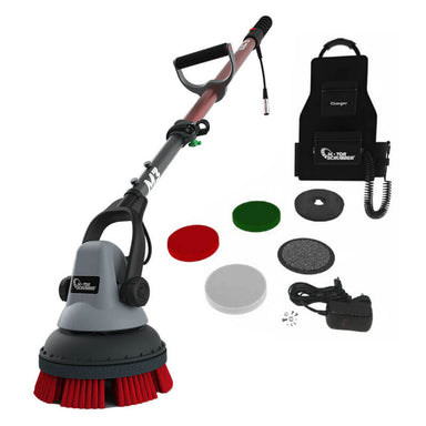 The MotorScrubber M3 with brush kit and charger.