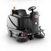 Viper 51" Ride-on Sweeper, Right And Left Side Brooms Included, 34 Gallon Hopper. 255 Ah Agm Batteries