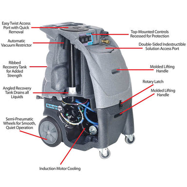 Sandia Sniper Hard Surface Extractor 12 Gallon interior mechanical photo