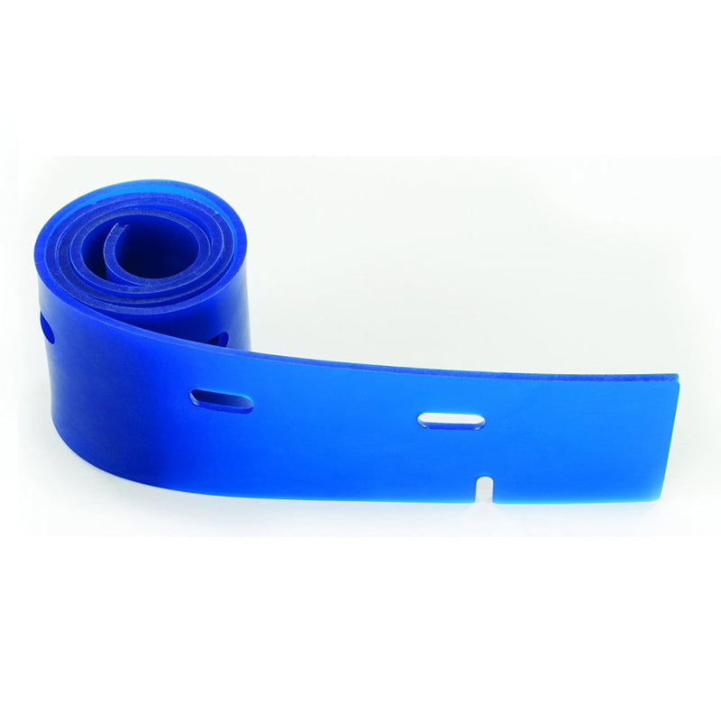 Viper 20" Squeegee Blade, Polyurethane, BLUE, Front