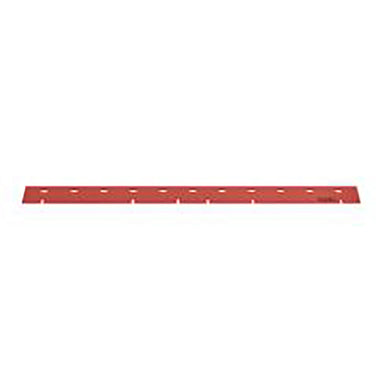 Viper 30" Squeegee Blade, Linatex, RED, Front