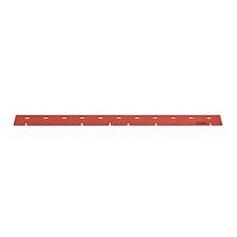 Viper 30" Squeegee Blade, Linatex, RED, Front