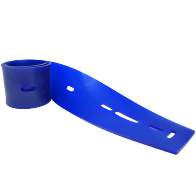 Viper 46" Squeegee Blade, Polyurethane, BLUE, Rear