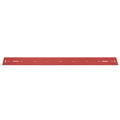 Viper 30" Squeegee Blade, Linatex, RED, Rear