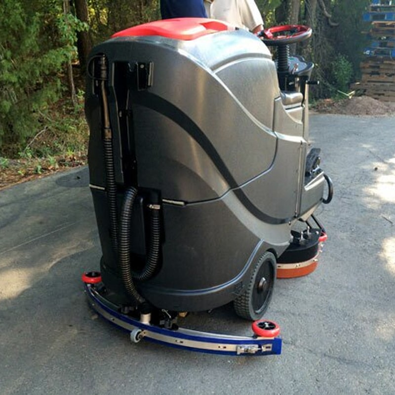 Viper ride on floor scrubber