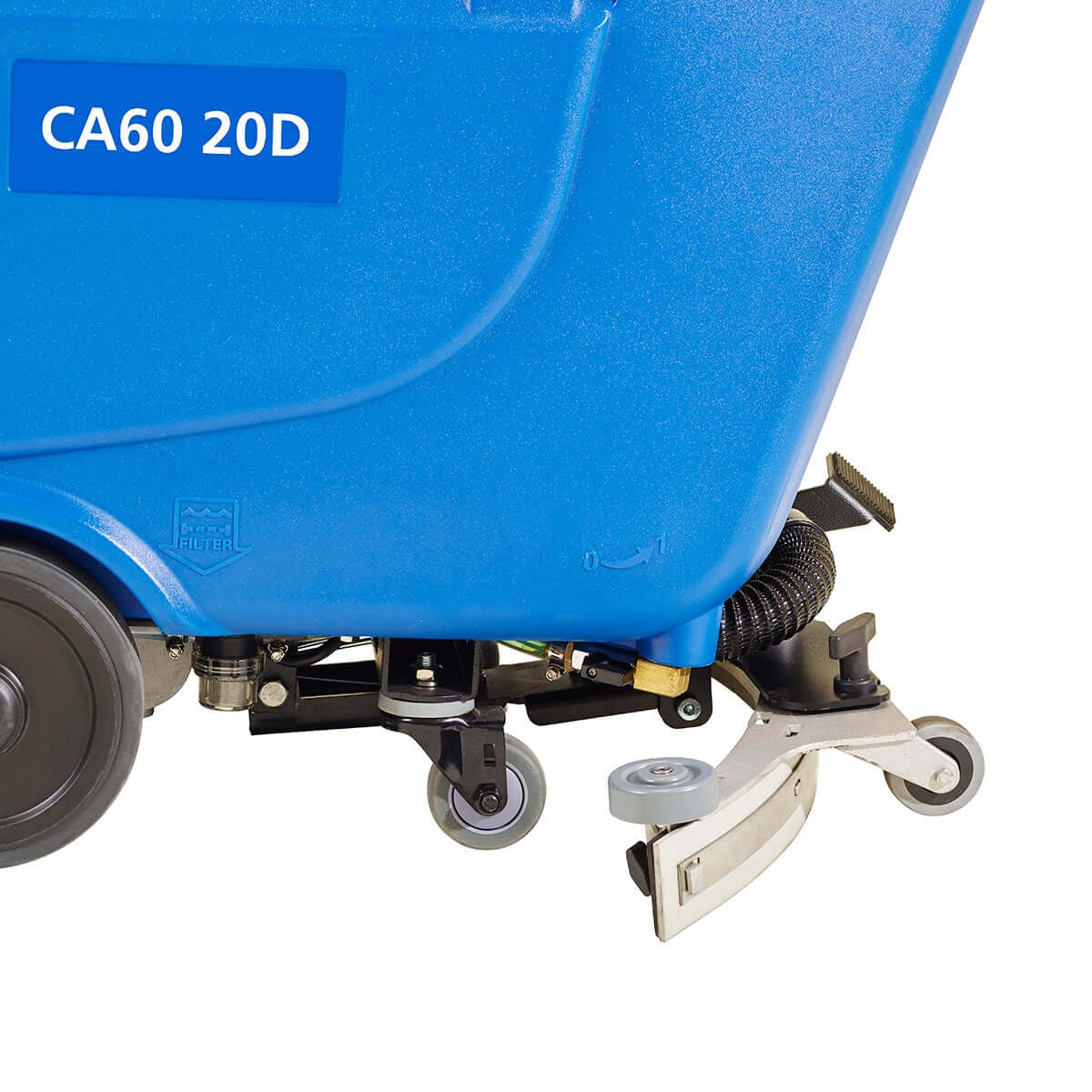 Clarke CA60 20D 20" AGM Cordless Walk Behind Disc Floor Scrubber - Professional-grade floor cleaning equipment for commercial use.