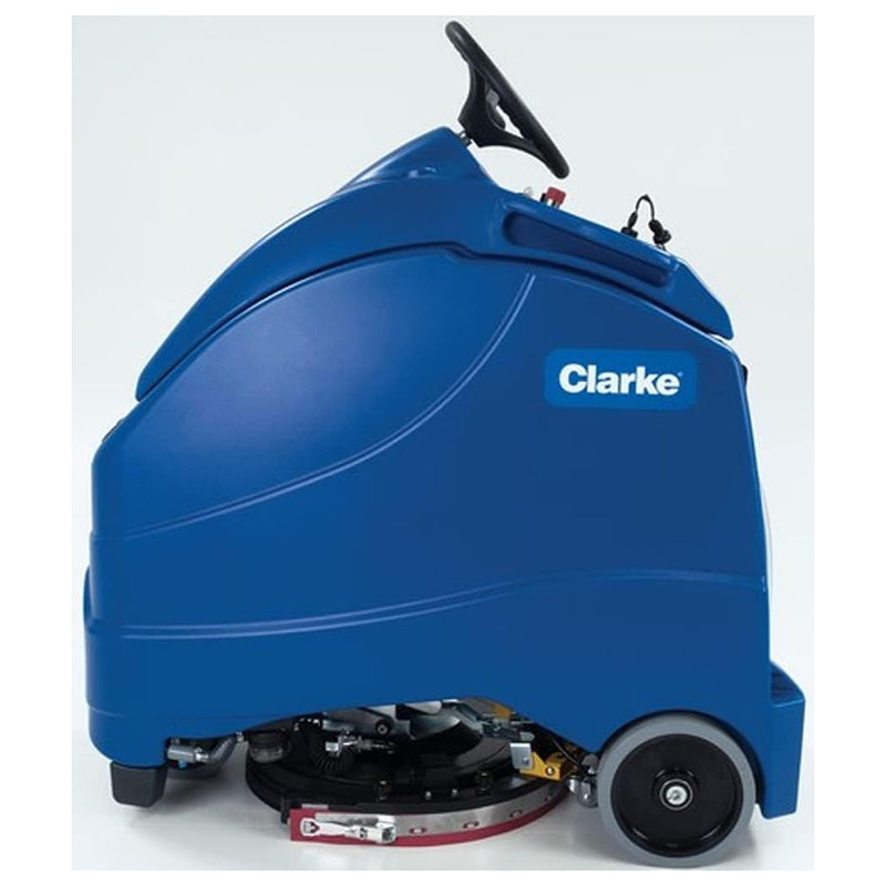 Clarke 56104484 SA40 20B 20" Cordless Ride-On Disc Floor Scrubber - 12 Gallon