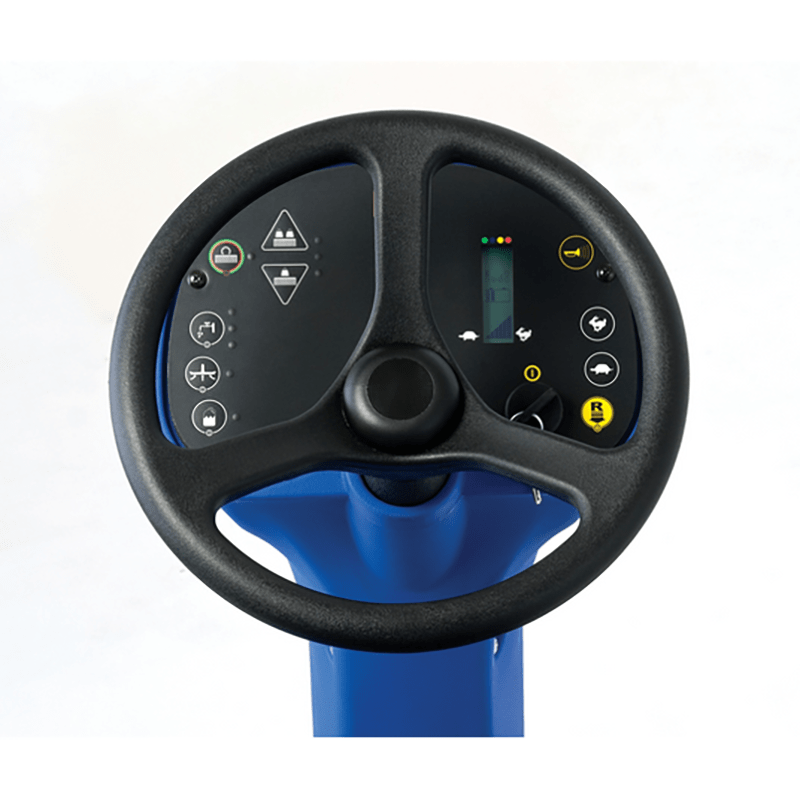 Clarke 28D Ride On Scrubber steering wheel