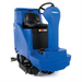 Clarke Cordless Ride-On Orbital Floor Scrubber - Efficient cleaning solution with a 28-inch orbital brush, AGM technology, chemical-free surface prep, and chemical mixing system, designed for commercial floor maintenance.