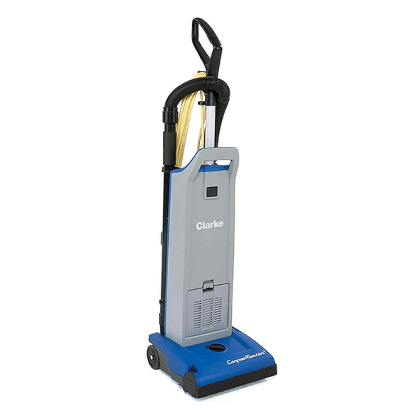 Professional-grade Clarke CarpetMaster 112 Upright Vacuum - Reliable cleaning solution for carpets and rugs.