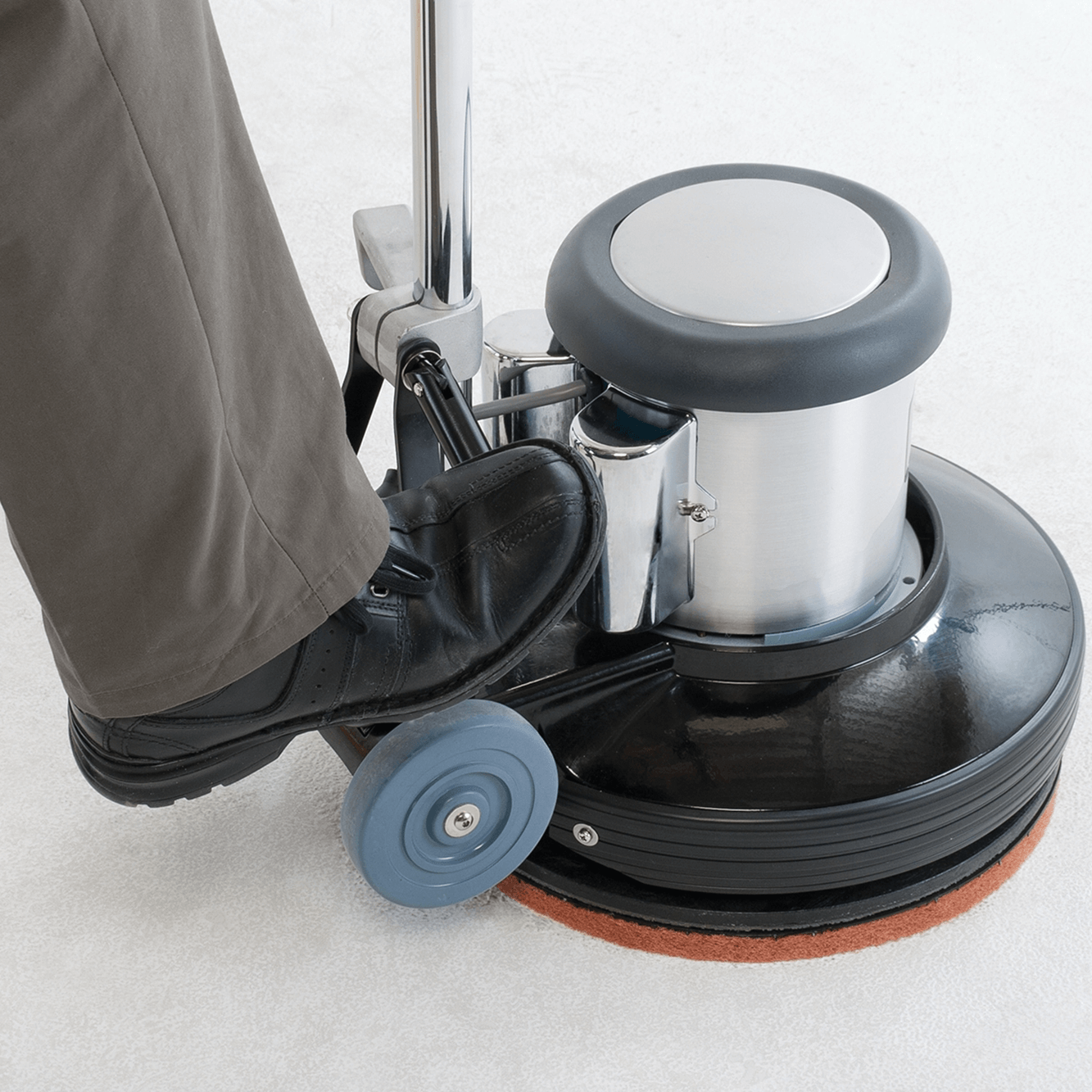 Clarke CFP Pro Floor Polisher - Powerful floor polishing equipment for commercial and residential use.