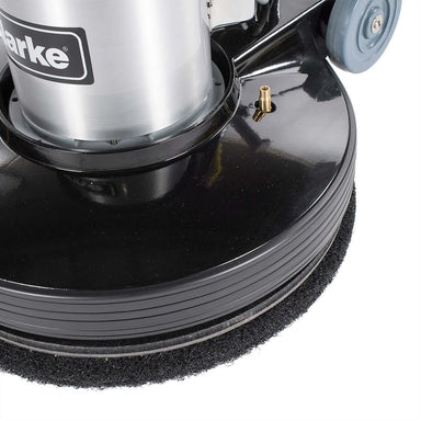 Clarke CFP Buffer with Pad Driver - Powerful floor polishing equipment for commercial and residential use.