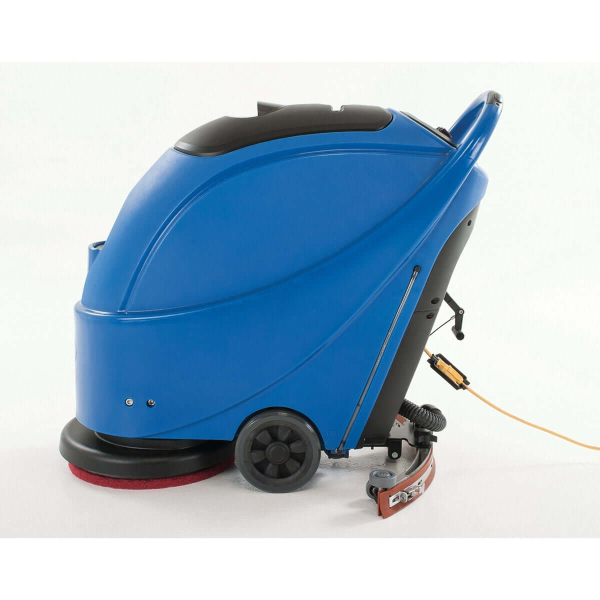 Professional-grade Clarke CLARKE430C 17" Corded Walk Behind Disc Floor Scrubber - 13.2 Gallon: Powerful floor cleaning equipment for efficient and thorough cleaning.