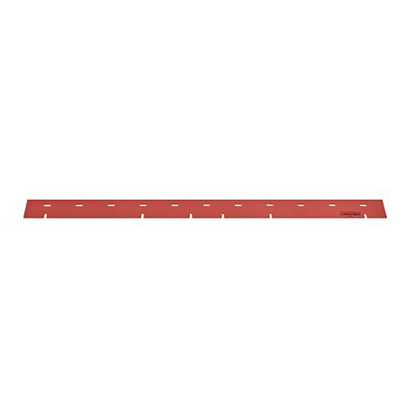 Viper 37" Squeegee Blade, Linatex, RED, Front